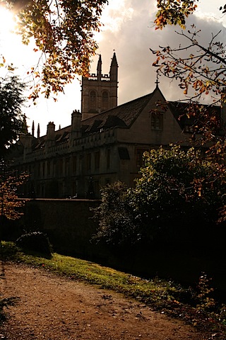 Magdalene College vom Addison's Walk aus gesehen